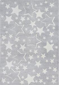 Teppiche Lalee OHG. Kusový koberec AMIGO 329/silver, Šedá, Vícebarevné, 80 x 150 cm