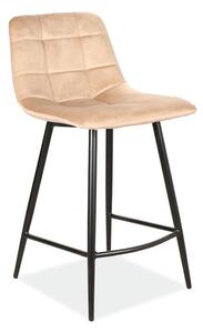 Signal Barová židle MILA H-2 Velvet Barva: Béžová