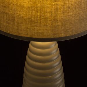 RENDL R13324 LAURA stolní lampa, dekorativní béžovošedá