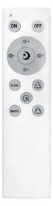 SOLIGHT LED Smart stropní světlo Wave, 30W, 2300lm, Wifi, RGB+CCT, dálkové ovládání