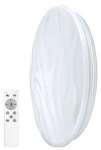 SOLIGHT LED Smart stropní světlo Wave, 30W, 2300lm, Wifi, RGB+CCT, dálkové ovládání