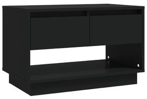 TV stolek černý 70 x 41 x 44 cm dřevotříska