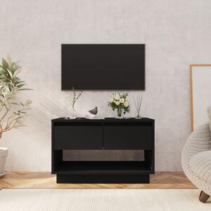 TV skříňka černá 70 x 41 x 44 cm kompozitní dřevo