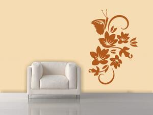 Design-19 Kytka s motýlem, Samolepky na zeď