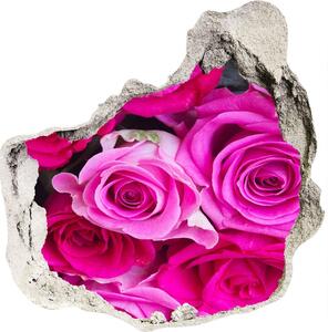 Samolepící nálepka Kytice růžových růží nd-p-119338760