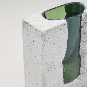 PRASKLO Umělecká váza Green Spirit
