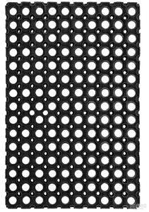 Velká pryž černá | Černá | 100 x 150 cm
