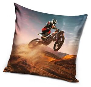 Carbotex Dětský polštářek Motocross Král písečných dun 40x40 cm