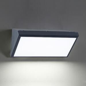 Brilagi - Venkovní nástěnné svítidlo TRIANGLE 1xE27/60W/230V antracit IP65