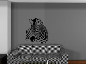 Hlava zebry - 01, Samolepky na zeď