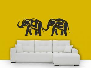 Sloni na procházce, Samolepky na zeď