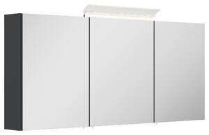 ZRCADLOVÁ SKŘÍŇKA, barvy grafitu, 140/62/17 cm MID.YOU - Koupelnové série, Online Only