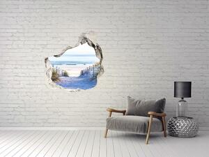 Díra 3D ve zdi na stěnu Mořské duny nd-p-126782883