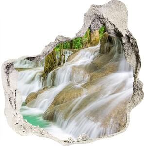 Díra 3D ve zdi nálepka Vodopády nd-p-127693583
