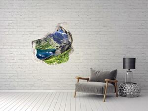Díra 3D ve zdi na stěnu Černé jezero Tatry nd-p-127510314