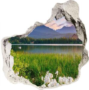Díra 3D ve zdi na stěnu Jezero v horách nd-p-132044100