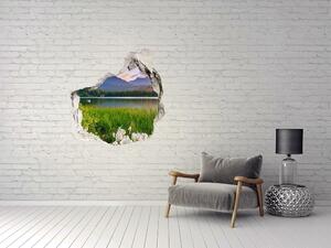 Díra 3D ve zdi na stěnu Jezero v horách nd-p-132044100
