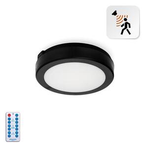 LED svítilna NAIROS G2 12W 3CCT černá 230V detektor pohybu DO