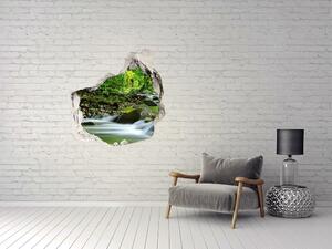 Díra 3D ve zdi nálepka Horský potok nd-p-15363026