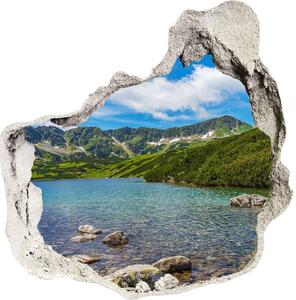 Díra 3D ve zdi nálepka Údolí Tatry nd-p-162291569