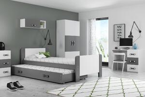 BMS Group Dětská postel s úložným prostorem DAREK 200x80 Barva postele: Grafit