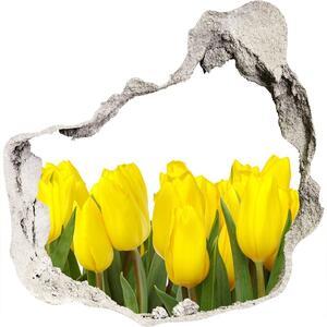 Samolepící nálepka fototapeta Žluté tulipány nd-p-2665979