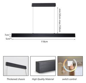 Brilagi - LED Lustr na lanku SLEEKLINE LED/40W/230V 3000/4500/6000K černá