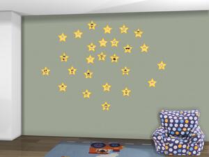 Hvězdy - 01, Dětské samolepky na zeď