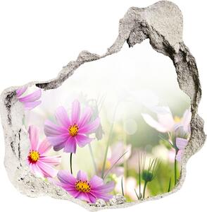 Samolepící díra na stěnu Květiny na louce nd-p-49015861
