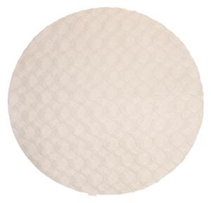 KOBEREC S VYSOKÝM VLASEM, 120/120 cm krémová Kayoom - Online Only koberce & rohožky, Online Only