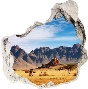 Díra 3D ve zdi nálepka Skály Namibie nd-p-5022604