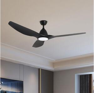 ZEVENTI - LED Stropní ventilátor URBINO LED/20W/230V Wi-Fi Tuya černá + DO
