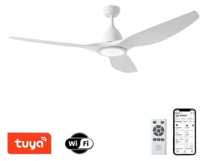 ZEVENTI - LED Stropní ventilátor URBINO LED/20W/230V Wi-Fi Tuya bílá + DO