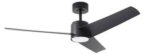 ZEVENTI - LED Stropní ventilátor ORVIETO LED/18W/230V Wi-Fi Tuya černá + DO