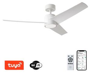ZEVENTI - LED Stropní ventilátor ORVIETO LED/18W/230V Wi-Fi Tuya bílá + DO