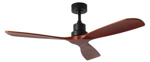 ZEVENTI - Stropní ventilátor LIONI Wi-Fi Tuya černá/dub + DO