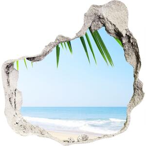 Nálepka fototapeta 3D výhled Tropická pláž nd-p-5838209