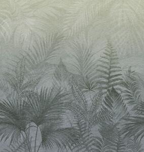 Vliesová obrazová tapeta na zeď, šedá, kapradiny, TND29097, Terra Nova, Decoprint