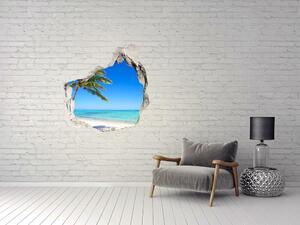 Nálepka fototapeta 3D výhled Tropická pláž nd-p-60645814