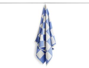 HAY DESIGN Kostkovaný ručník / osuška "Sky Blue" HAY