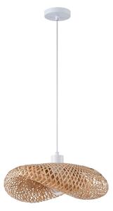 Lustr na lanku CALYPSO 1xE27/40W/230V bambus