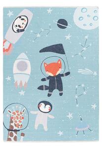 DĚTSKÝ KOBEREC, 115/170 cm modrá Kayoom - Online Only koberce & rohožky, Online Only