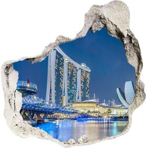 Nálepka fototapeta 3D na zeď Singapur noc nd-p-63023260
