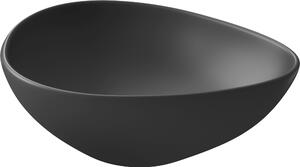 Cersanit Moduo umyvadlo 44x35.5 cm na pult antracitová matný K116-105