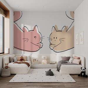 Fototapety Kočičky, Fototapety dětské, w03564 : uwalls.cz