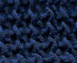 Potah na dvojkřeslo Milos modrý modrá 130-180 cm