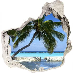 Nálepka fototapeta 3D výhled Tropická pláž nd-p-64894239