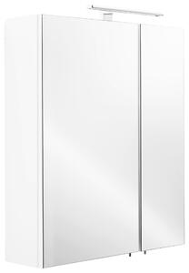 ZRCADLOVÁ SKŘÍŇKA, bílá, 60/68/16 cm MID.YOU - Koupelnové série, Online Only