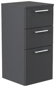 MIDI SKŘÍŇKA, barvy grafitu, 35,2/75/36,8 cm MID.YOU - Koupelnové série, Online Only