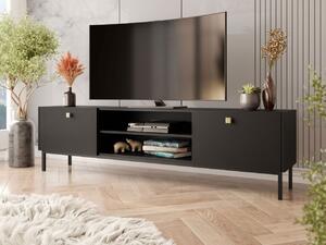 HezkýNábytek.cz TV skříňka Probazzo 2KW (černá). 1106255